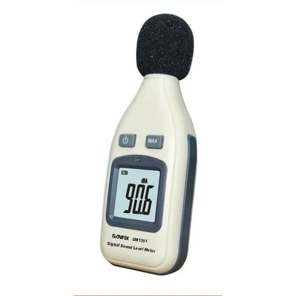 Sanfix GM-1351 Digital Sound Level Meter (Alat Pengukur Intensitas Kebisingan)