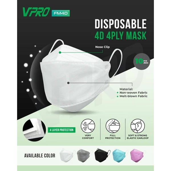 Disposable 4D 4 Play Mask